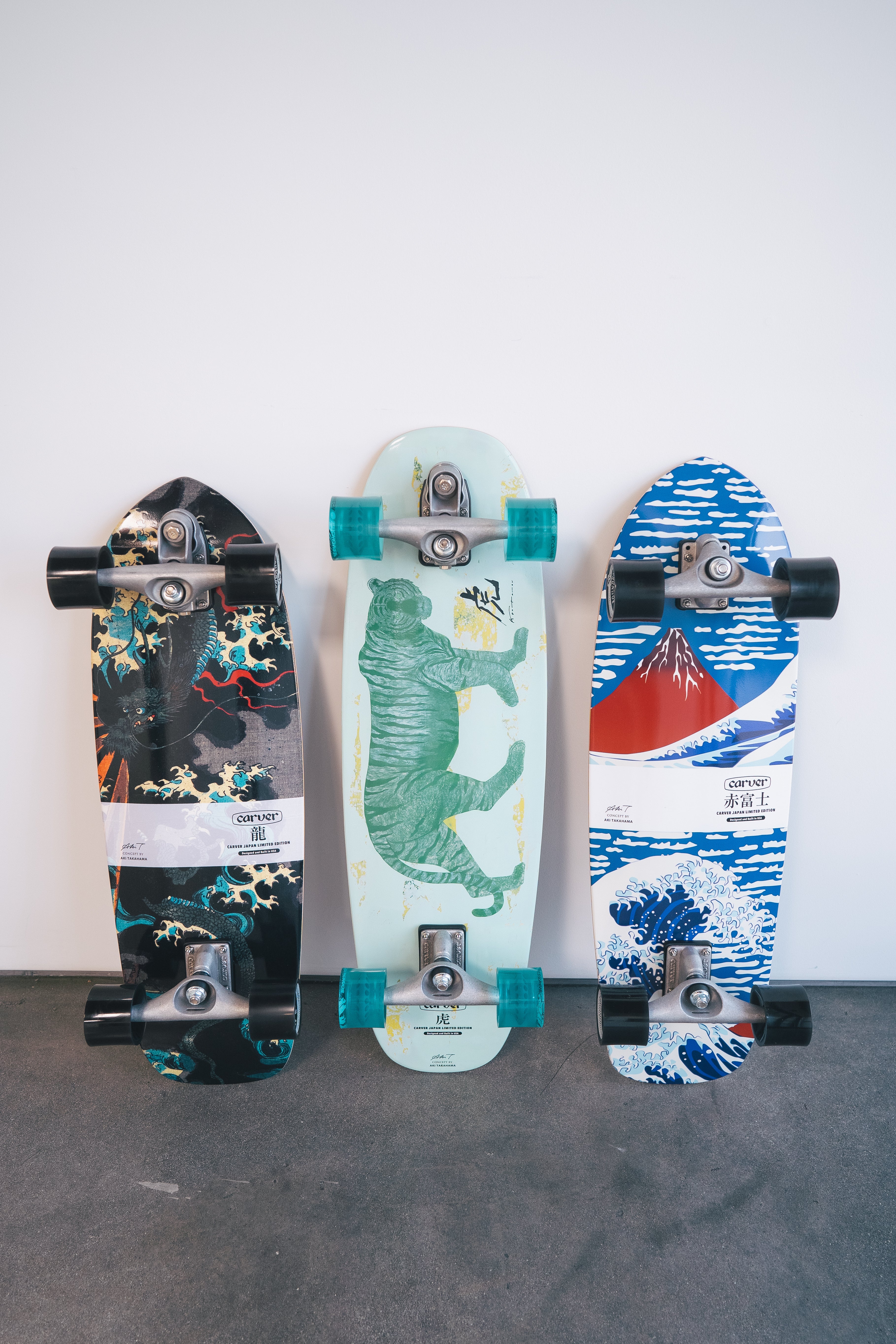 carver 虎 CARVER TORA 虎 33 カーヴァー スケートボード トラ サーフスケート